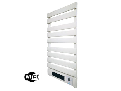 Toallero Eléctrico 1500w En Aluminio Blanco Con Display Led Ntw-25 Purline_4