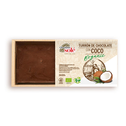 Turrón de Chocolate con Coco ECO Sole 200g
