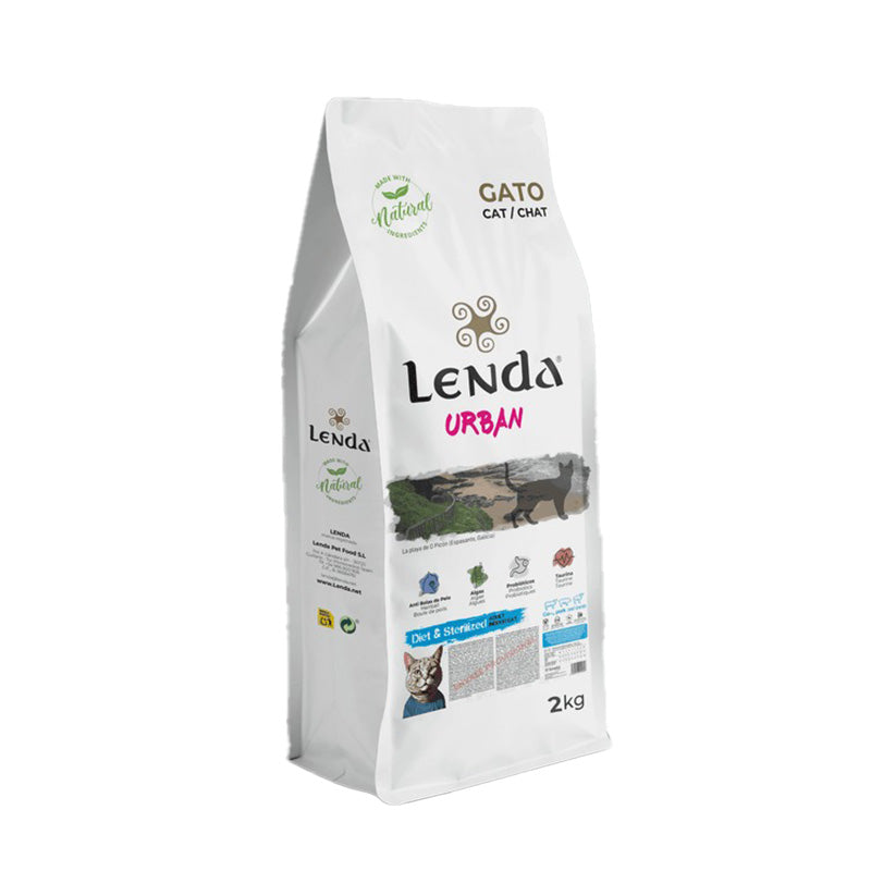 Pienso para Gatos de Interior Esterilizados Urban Lenda 2 kg