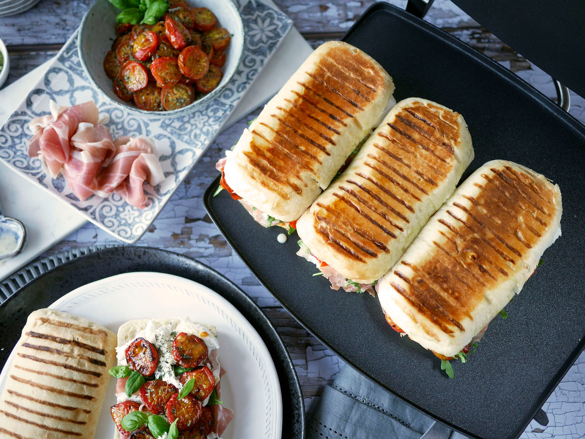 Breville Sandwichera VST026X Panini grande