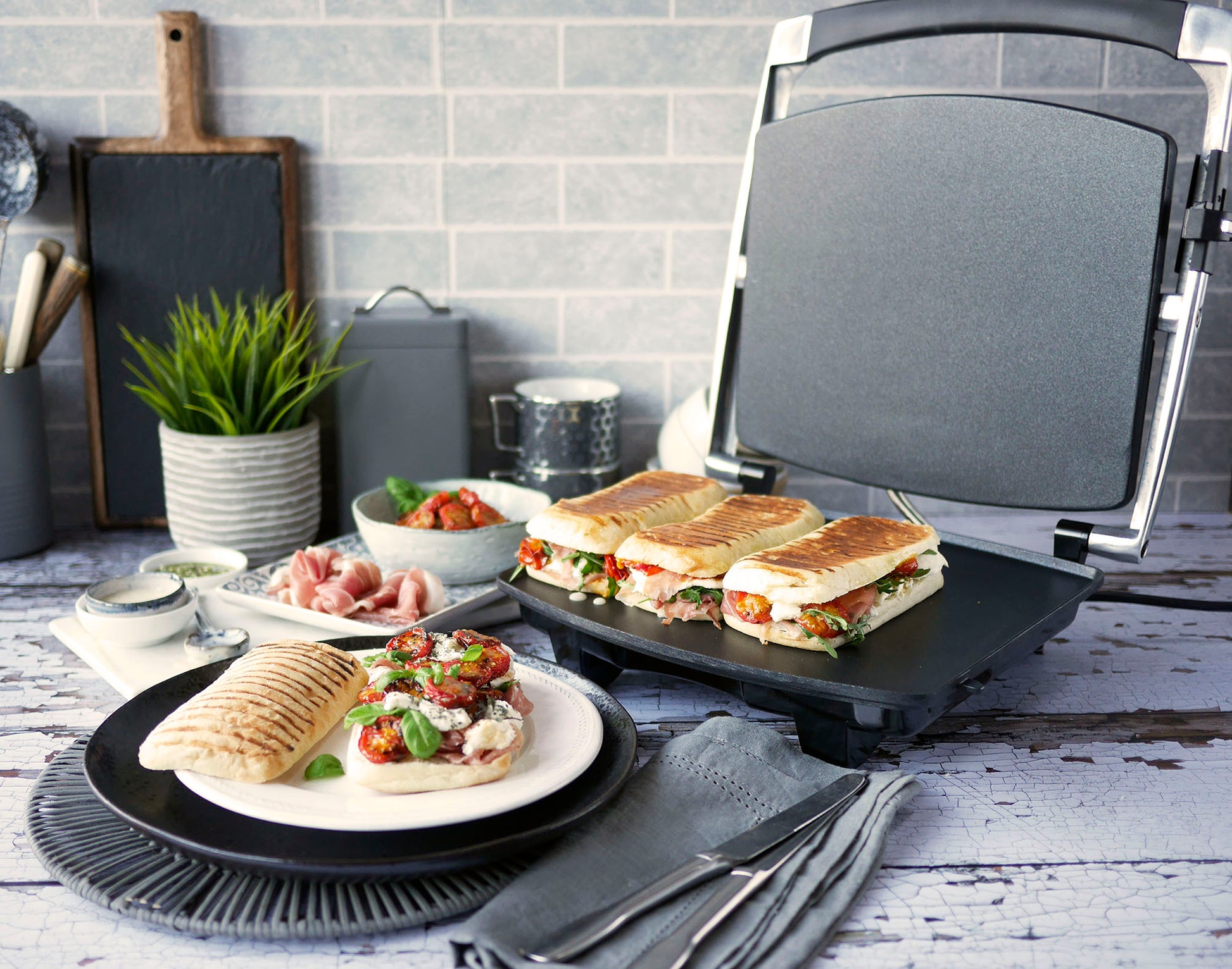 Breville Sandwichera VST026X Panini grande