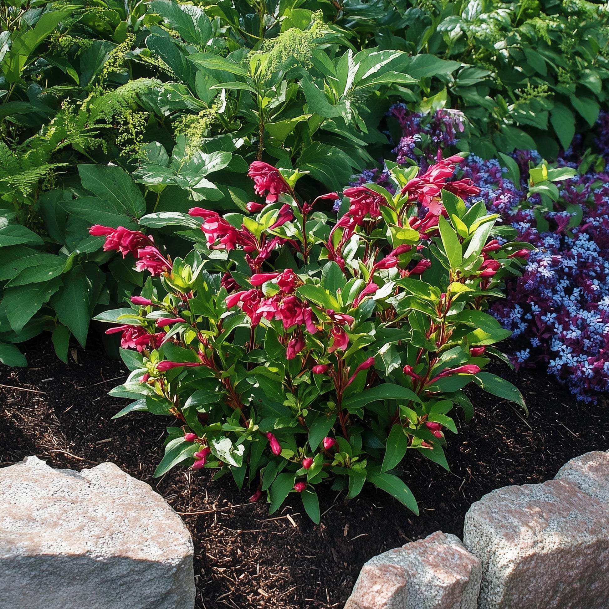 Veigela - 2 Pzs - Weigela Florida 'red Prince' - Altura 25-40cm - ⌀17cm_1