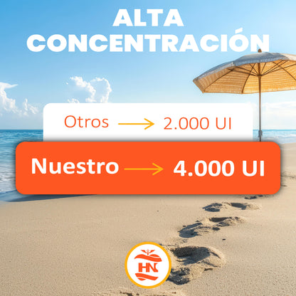 Vitamina D (4000 Ui) - 150 Cápsulas De Vitamina D3 K2 – Altamente Concentrada. Favorece La Función Inmunológica Y Ósea_3