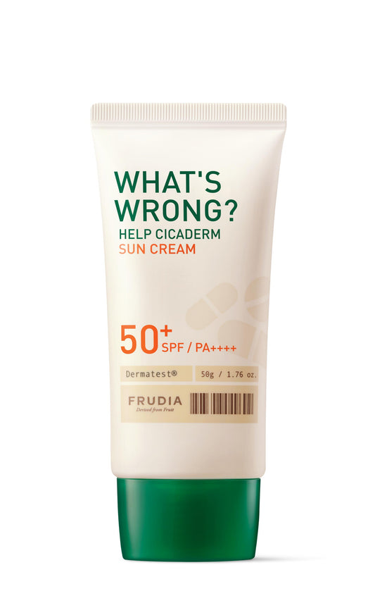 Frudia What´s Wrong Solar Con Centella 50g // What´s Wrong Help Cicaderm Sun Cream_0