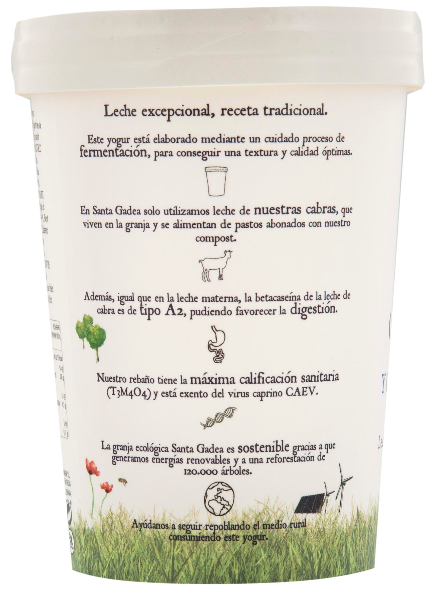 Yogur De Cabra Natural Ecológico. 6x420 g._2