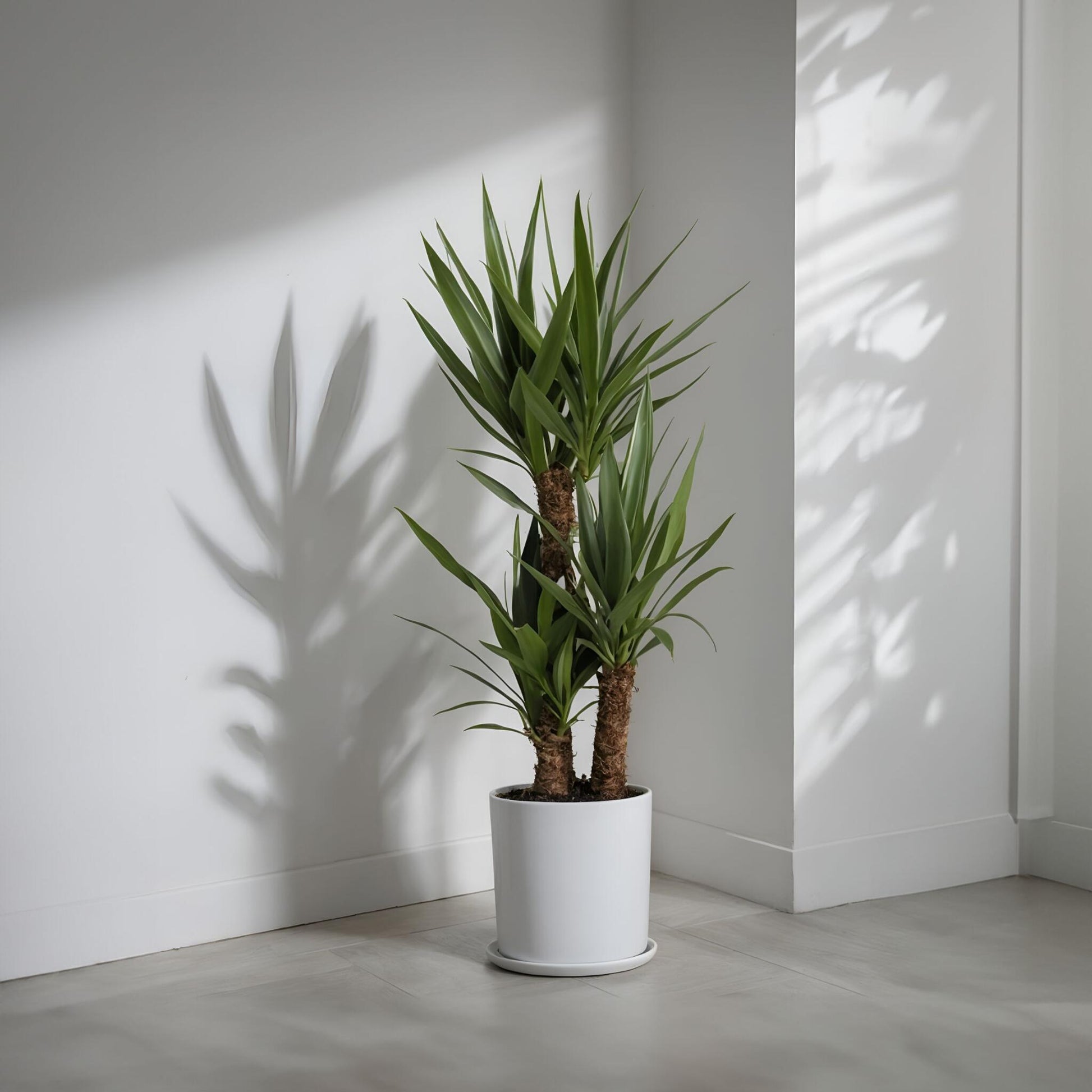 Yuca Pie De Elefante - 2 Pzs - Yucca Elephantipes - Altura 70-80cm - ⌀21cm_1