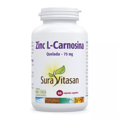 Zinc L-Carnosina Sura Vitasan 60 cápsulas