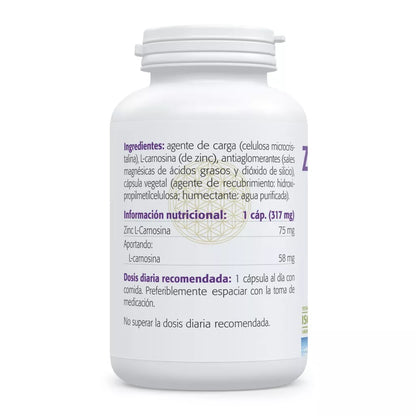 Zinc L-Carnosina Sura Vitasan 60 cápsulas