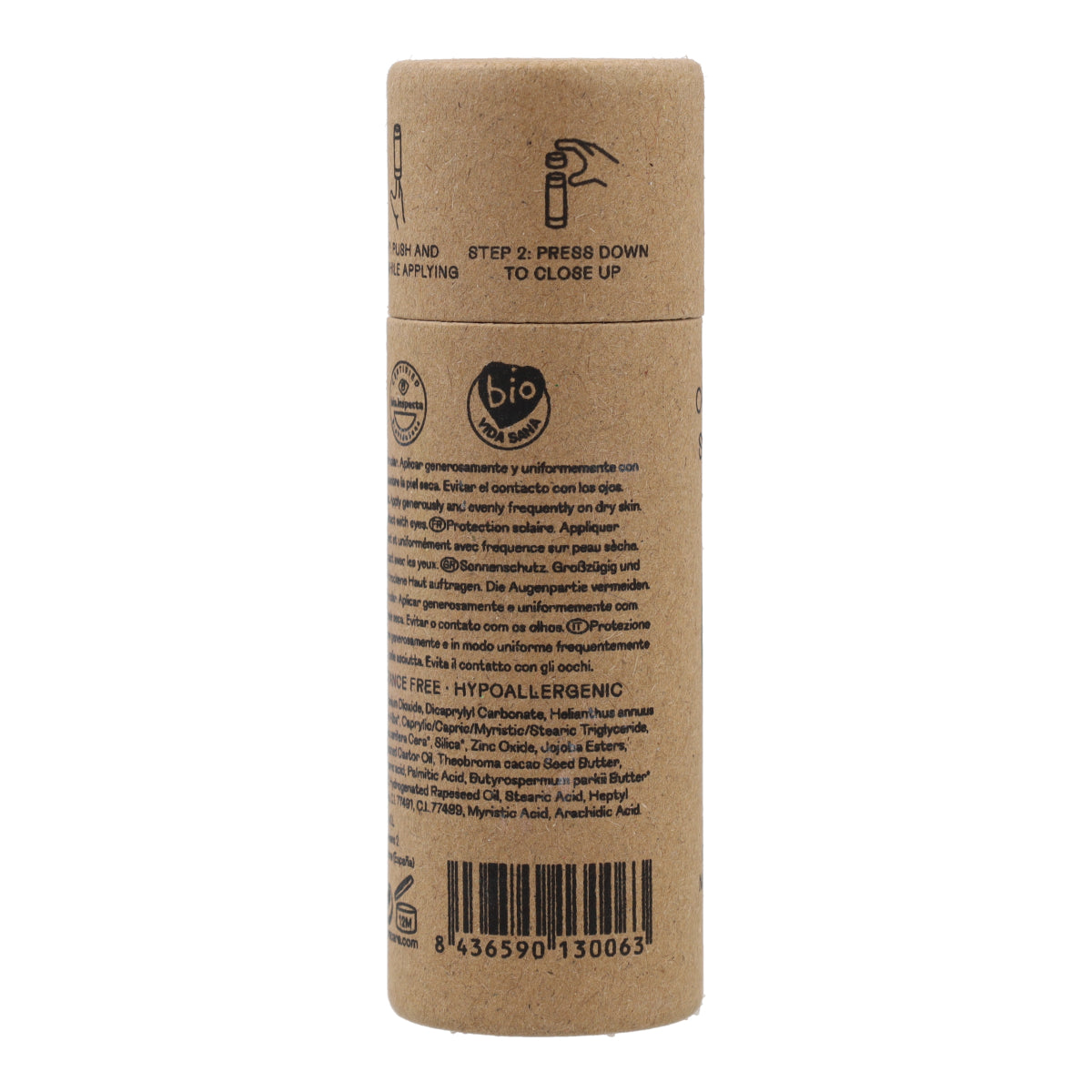 Protetor Solar Facial com Cor FPS50 Stick Nuura 18 ml