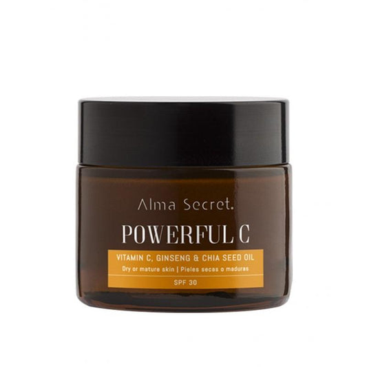 Poderoso C com Vitamina C, Ginseng e Chia FPS 30 Alma Secret 50 ml