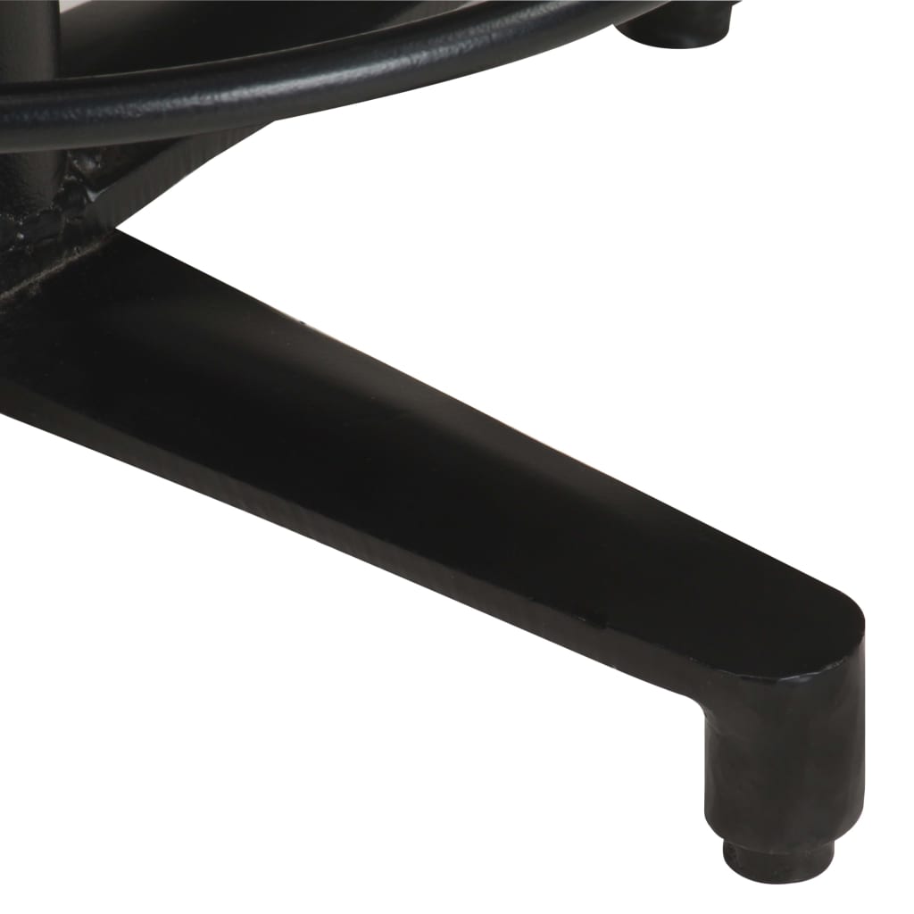 Taburetes De Cocina 2 Unidades Madera Maciza De Mango 76 Cm_4