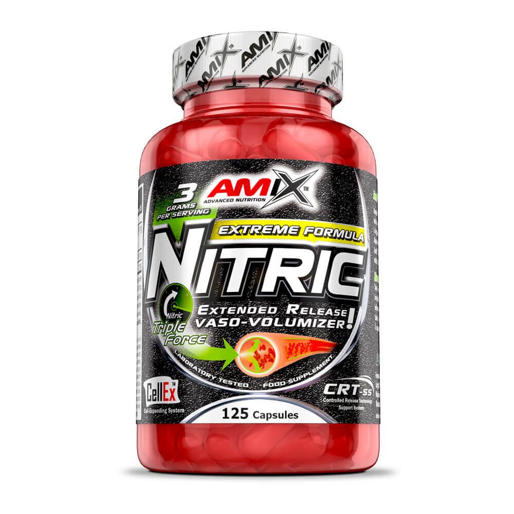 Nitric - 125 Cápsulas - Óxido Nítrico - Amix Nutrition_0