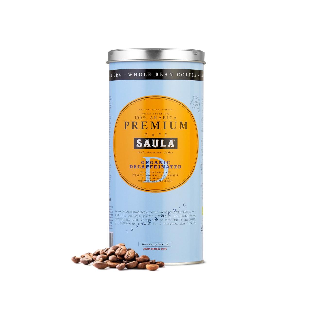 Gran Espresso Premium Orgânico Descafeinado em Grão 500 g