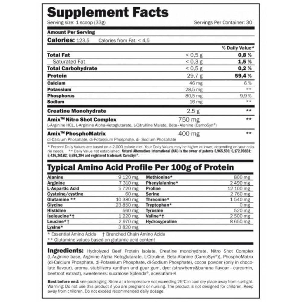 Monster Beef 2.2 Kg Fresa - Plátano_1