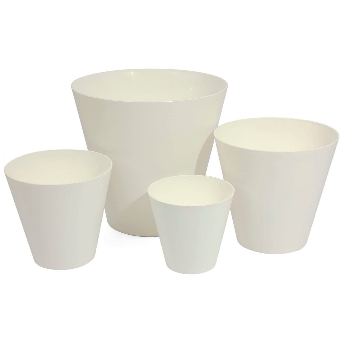 Maceta Tubus 28,5l., Dimensiones (mm) 400x400x373, Color Blanco_3