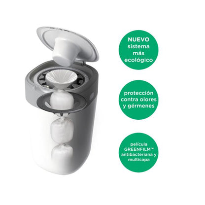 Balde para fraldas Tomme Tippee White Twist &amp; Click