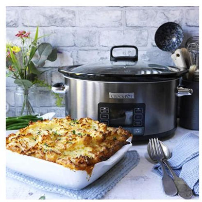 Panela elétrica digital Crockpot Timeselect 5,6L CSC066X