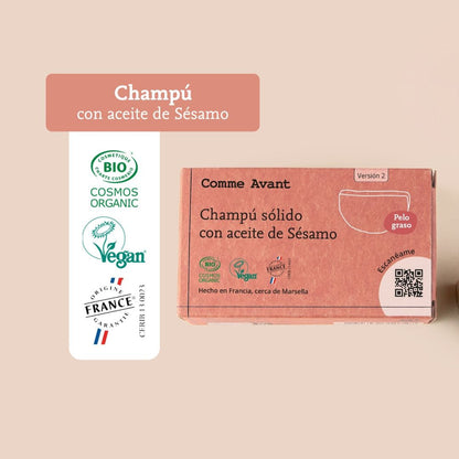 Champú Sólido Con Aceite De Sésamo (cabello Graso)_2