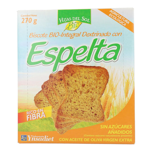 Pão de Espelta Dextrinado Biológico Ynsadiet 270 Gr