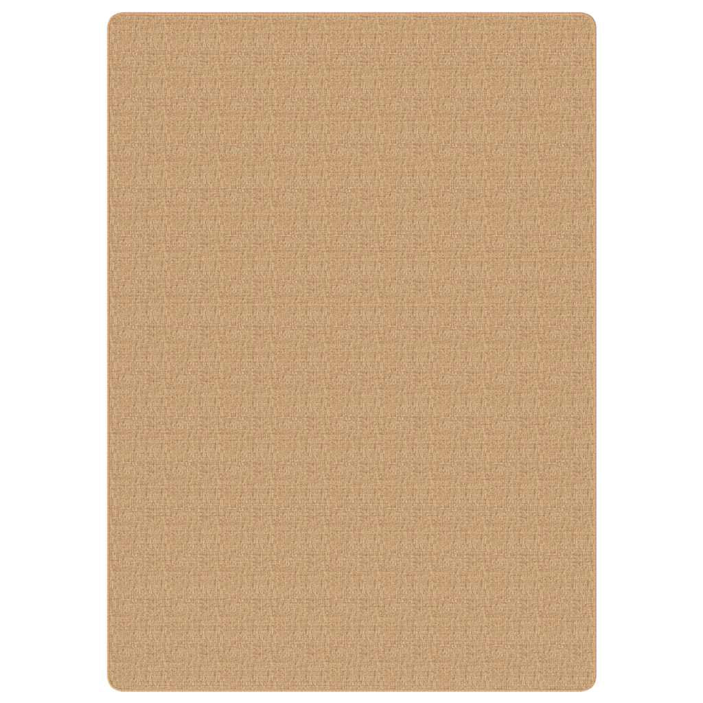 Vidaxl Alfombra De Yute Con Reverso De Latex Color Natural 80x160 Cm_0