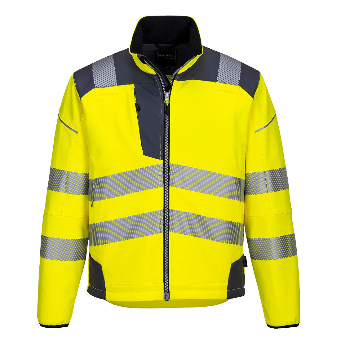 Chaquetas Softshell: Ligereza, Durabilidad Y Seguridad / Xl / Amarillo-negro_5