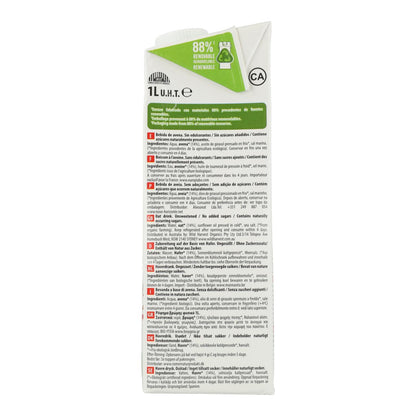Bebida de Aveia Sem Açúcar NaturGreen 1 L