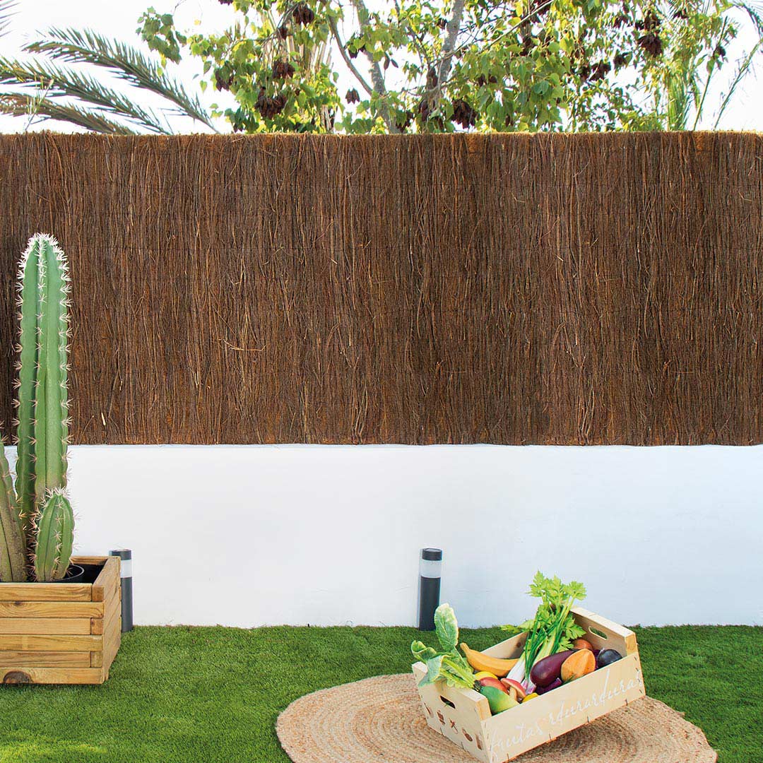Cerramiento De Brezo Y Coco: Natural Y Resistente - 2x3 M - Multicolor_2