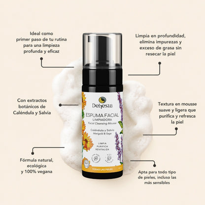 Espuma Limpiadora Facial Bio | Limpieza Diaria Pieles Sensibles_1