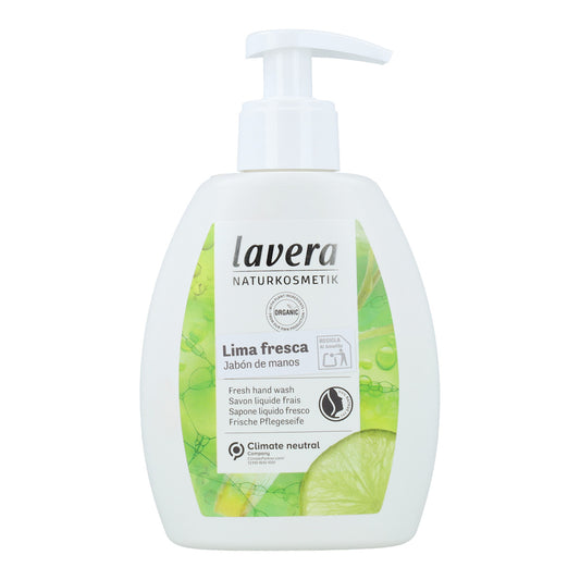Recarga de sabonete líquido Lavera Fresh Lime 500ml