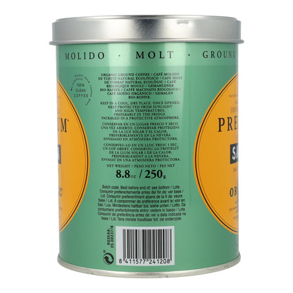 Café Moído Biológico Premium Saula 250g