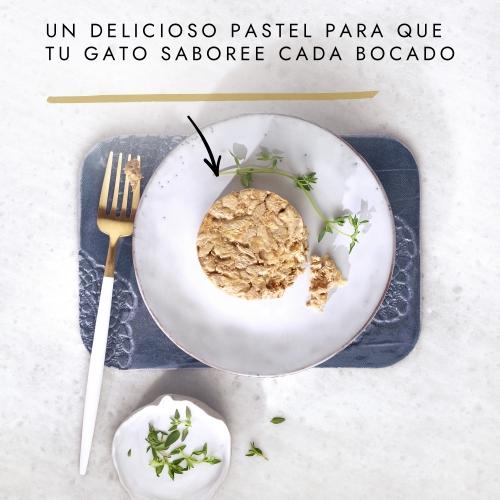 Embalagem de 24 x GOURMET GOLD Frango e Ração Húmida Tarte de Cenoura 85g
