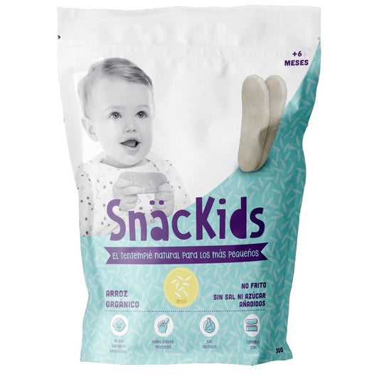 Lanche biológico para bebé +6 meses Bolachas Arroz