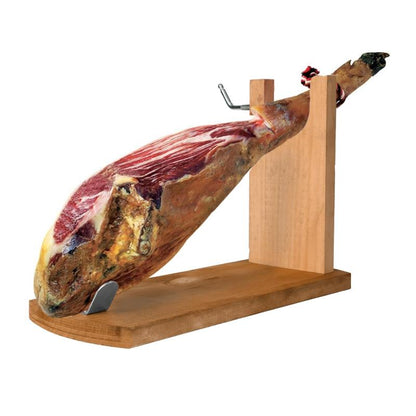 Jamonero / Soporte Jamonero De Banqueta Realizado En Madera_2