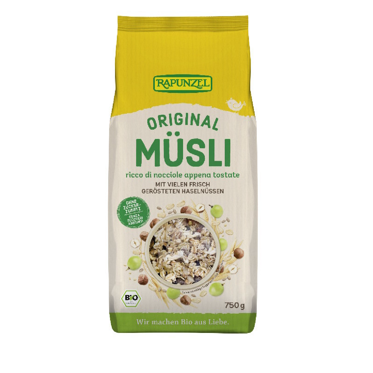 Muesli Rapunzel Original, 750 g