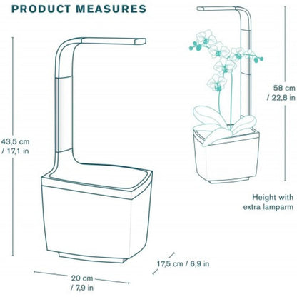 T3 Kitchen Garden Vaso autocultivante 20 x 17,5 cm