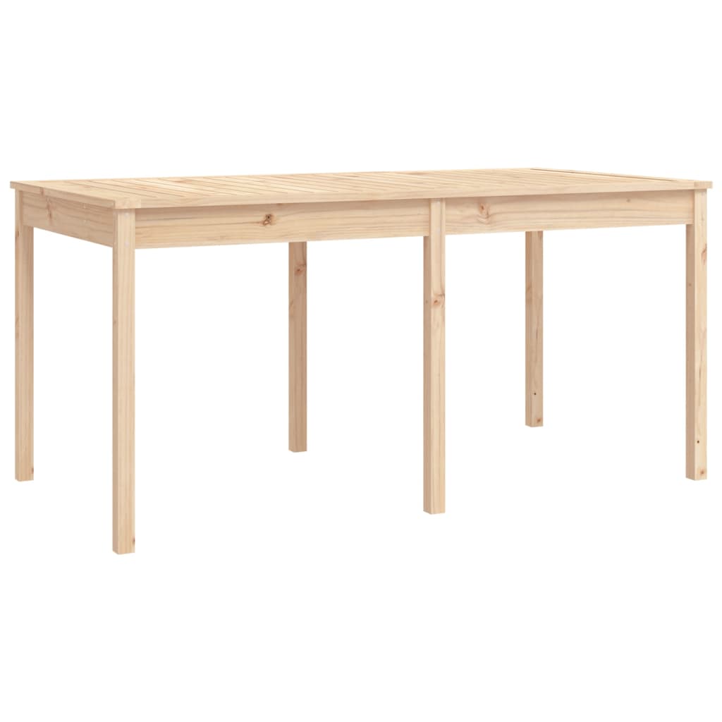 Juego De Comedor De Jardín 7 Piezas Madera Maciza De Pino / Vetonek_2