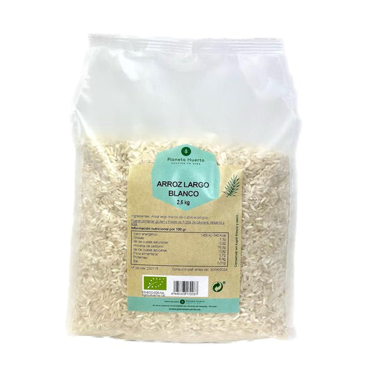 Arroz Branco Longo ECO Planeta Huerto 2,5 kg 
