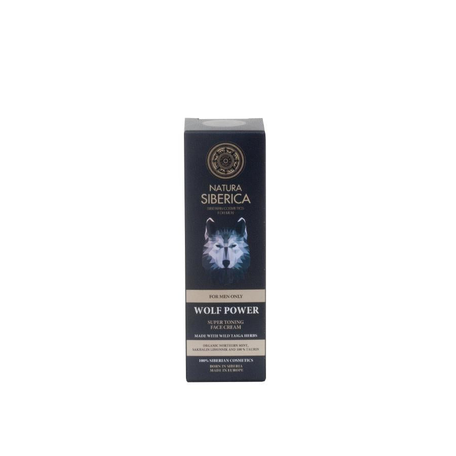 O poder do lobo Natura Sibérica Creme Facial Tonificante, 50 ml