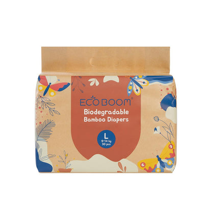 Fralda Ecoboom T4 Bamboo 30 unidades