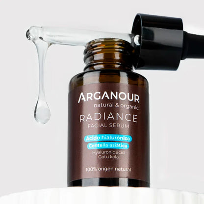 Sérum Facial Radiance Ácido Hialurónico e Centelha Asiática 30ml Arganour