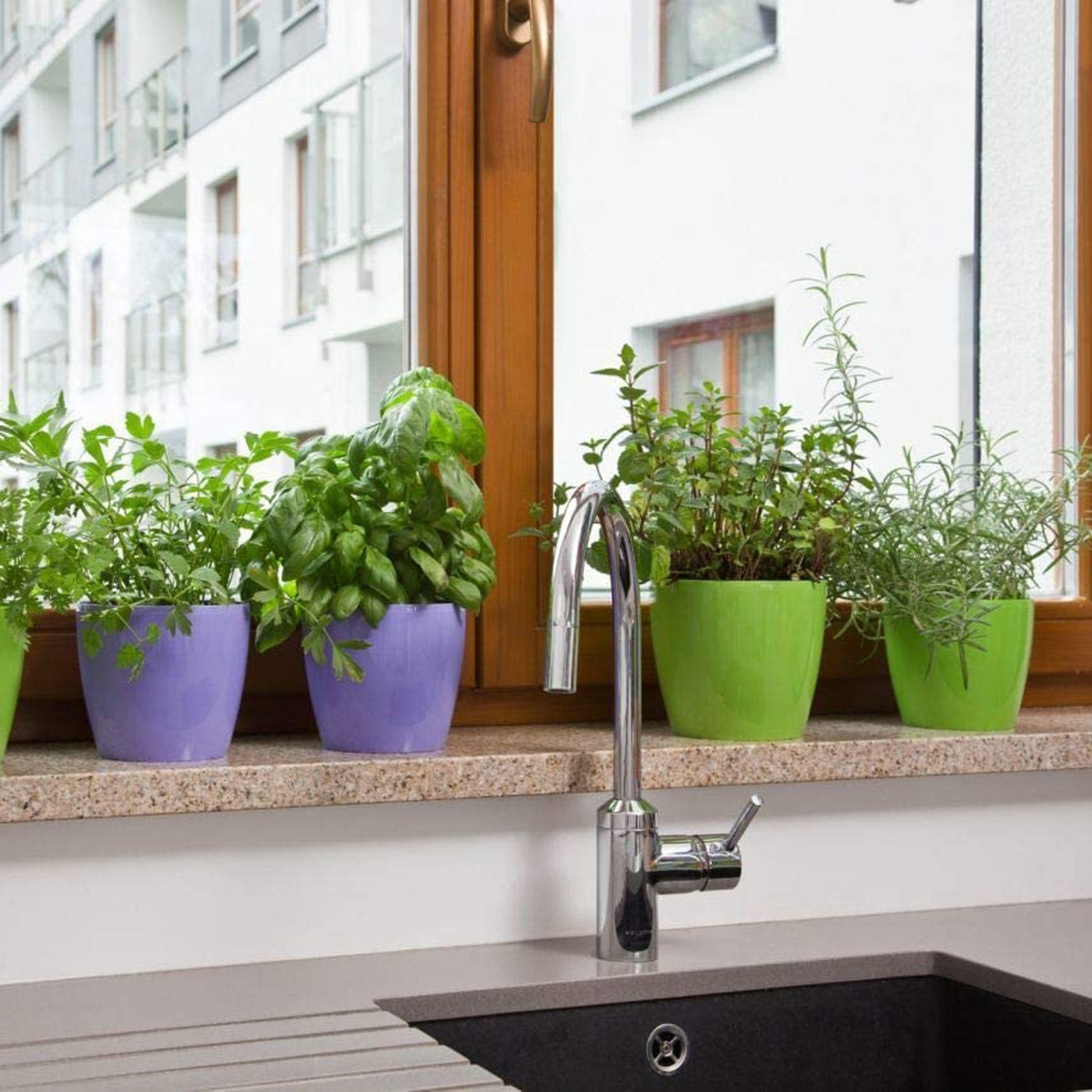 Macetero Magnolia 360 Verde Claro