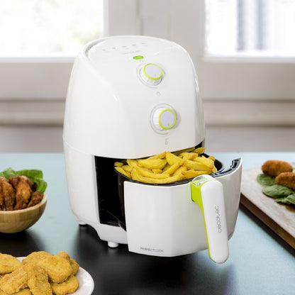 Freidora Compacta Sin Aceite De 1,5l Aire Caliente Cecofry 900 White. 900 W, Dietética, Tecnología Perfectcook, Función Horno, Capacidad 400g, Tempe_4