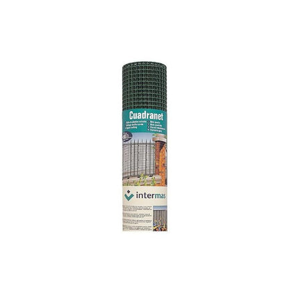 Tela Cuadranet 1x5m 10x10 mm Nortene Castanho