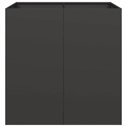 Jardinera Acero Negro 80x80x80 Cm_3
