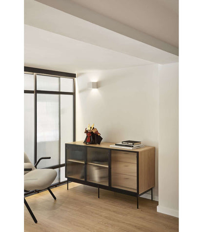 Mueble Aparador Para Comedor Modelo Blur 3 Puertas 3 Cajones Acabado Roble, 45cm(ancho) 7_1
