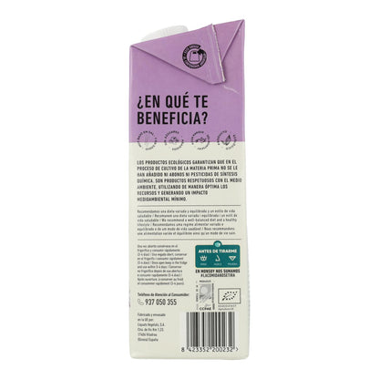 Embalagem de 6 bebidas de arroz biológico Monsoy 1L