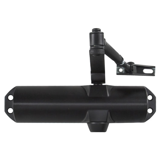 Cierra Puertas Con Retenedor Fuerza 4. Color Negro (puertas 90/120 Cm.)