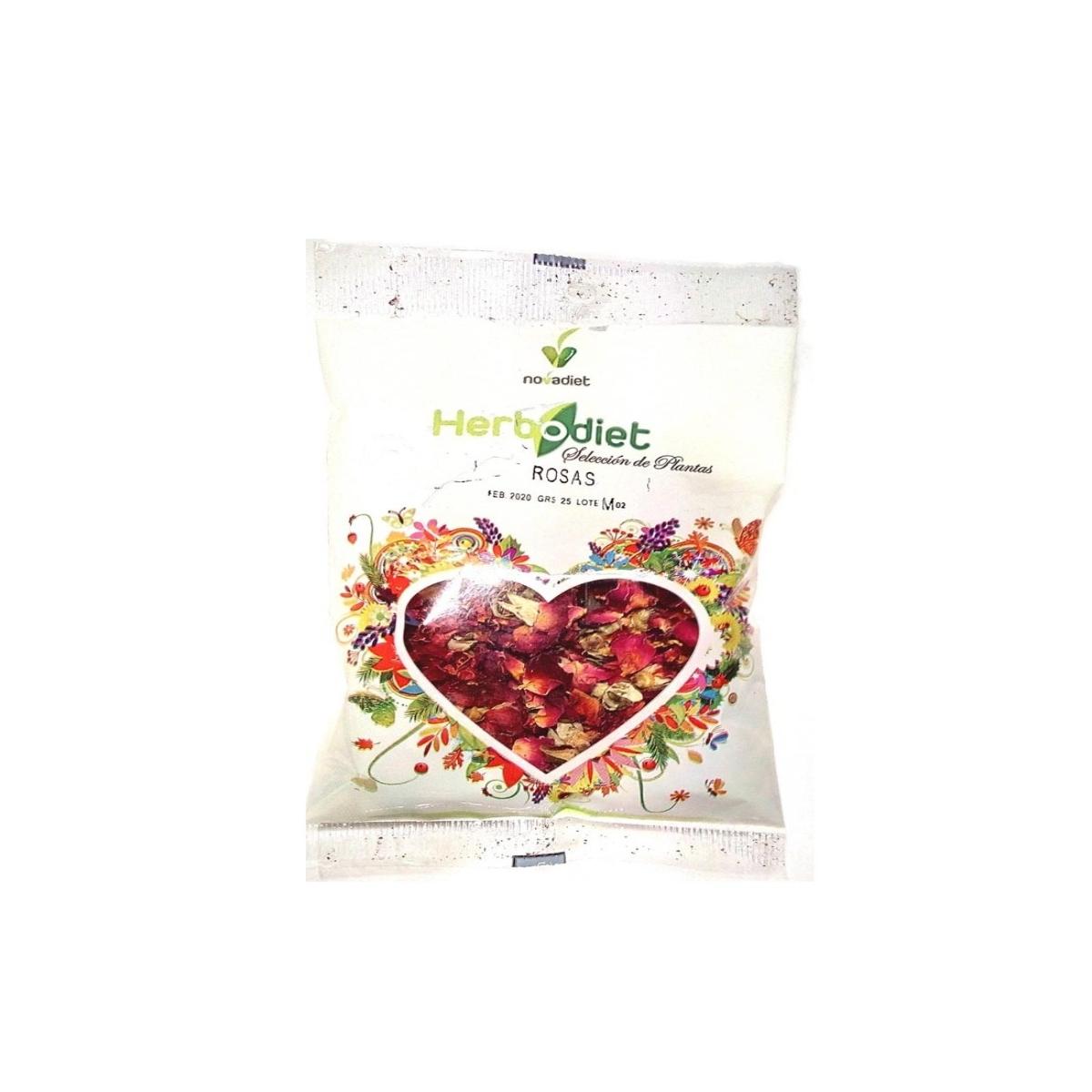 Pétalas de Rosa NovaDiet 25 g