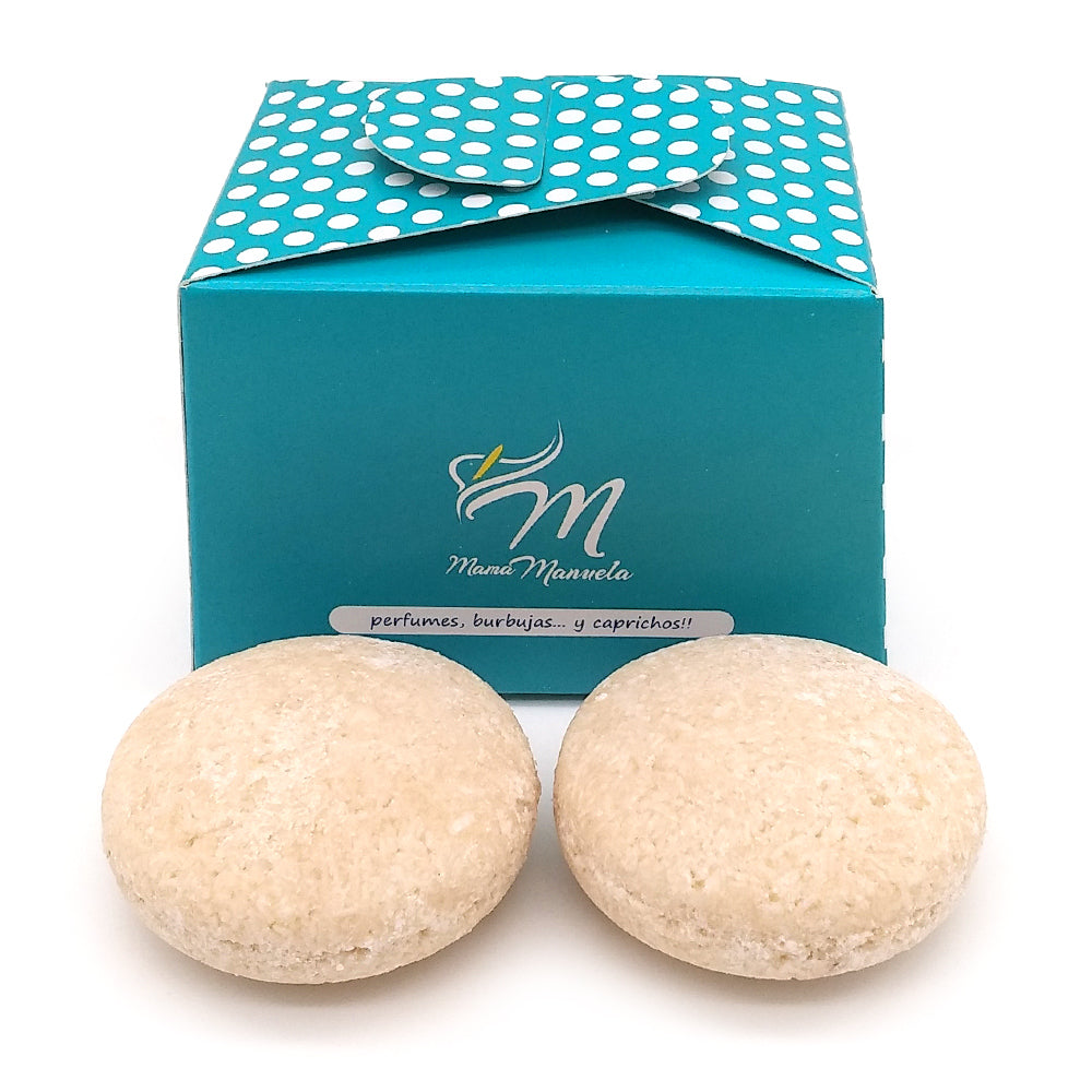 Pack 2 Champú Sólido Cabello Rizado - 100% Natural - Con Aceite de Almendra y Avena - Define y Nutre el Rizo_0