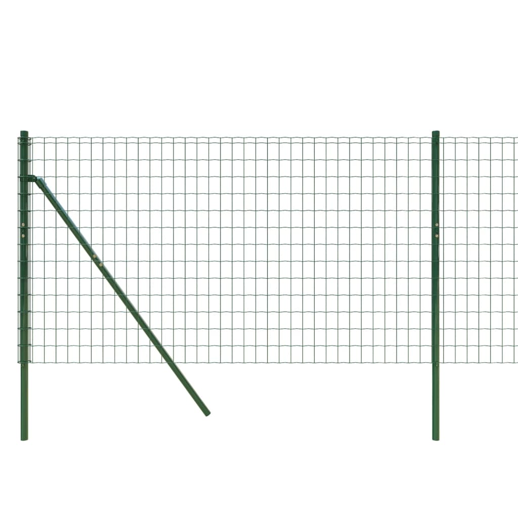 Cerca De Alambre De Acero Galvanizado Verde 1x25 M / Vetonek_2
